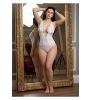 #Bodysuit Zarif Işıltılı Esnek Kumaşlı Gece Davet Stili Şık Özel Tasarım Kadın Beyaz Taşlı Bodysuit