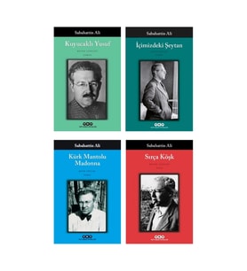 Kürk Mantolu Madonna + Kuyucaklı Yusuf + Içimizdeki Şeytan + Sırça Köşk- 4 Kitap Set
