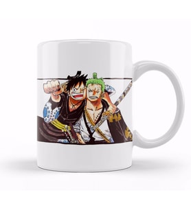 Luffy One Piece Zoro And Luffy Kupa Bardak Porselen
