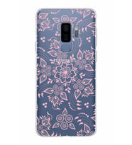 Samsung Galaxy S9 Plus Kapak Nostalji Desen Tasarımlı Şeffaf Silikon Kılıf