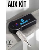 Bluetooth Araç Kiti Bt 350 Aux Çıkışlı Tüm Araçlara Uyumlu