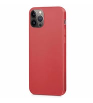 Vendas iPhone 13 Pro Max Premier Soft Serisi Silikon Kılıf + Cam Ekran Koruyucu (Kırmızı)