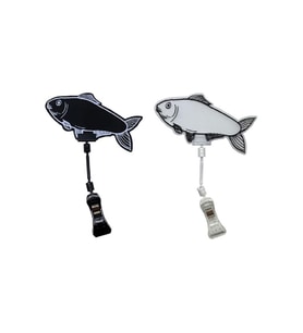 Büyük Mandallı Fiyatlık Balık 50 mm - Şeffaf (Pakette 5 Adet)