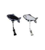 Büyük Mandallı Fiyatlık Balık 50 mm - Şeffaf (Pakette 5 Adet)
