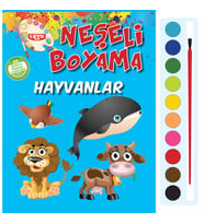 Neşeli Boyama - Hayvanlar