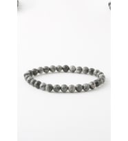 Gri Jasper Doğaltaş Bileklik, Özgüven Bileklik B1059 (6mm-18cm)