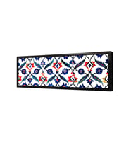 Osmanlı Çini Görselleri Çerçeveli Mdf Tablo