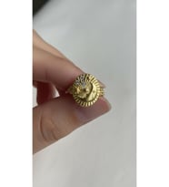 Ay Figürlü Ayarlı Tasarım Yüzük 925 Ayar