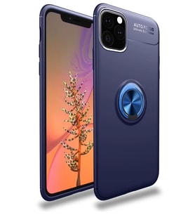iPhone 11 Pro Kılıf Range Yüzüklü Silikon - Mavi