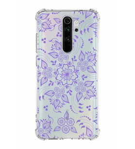 Xiaomi Redmi Note 8 Pro Köşe Korumalı Antişok Kapak Nostalji Desen Tasarımlı Şeffaf  Kılıf