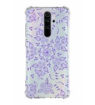 Xiaomi Redmi Note 8 Pro Köşe Korumalı Antişok Kapak Nostalji Desen Tasarımlı Şeffaf  Kılıf