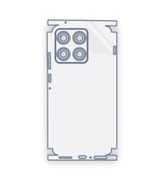 SChitec MOTOROLA Moto X70 Air Uyumlu Fullbody Arka Kaplama Hidrojel Koruyucu Film