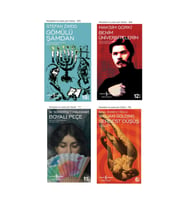 Gömülü Şamdan + Benim Üniversitelerim + Boyalı Peçe + Serbest Düşüş- 4 Kitap Set