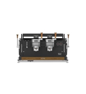 Dalla Corte ZERO-2-DN Zero Barista (2 Gruplu) Kahve Makinesi, Siyah Ceviz
