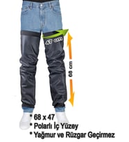 Motosiklet Pantalonu Yağmur Geçirmez Koruyucu Diz Koruma Dizliği Rüzgar Geçirmez