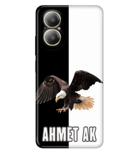 Realme 8 9 10 11 12 C55 C35 C53 C61 C63 C65 C75 Pro Lite Pro Plus 4G Kılıf İsim Yazılı Kişiye Özel - Model-22 (Çok Renkli)