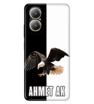 Realme 8 9 10 11 12 C55 C35 C53 C61 C63 C65 C75 Pro Lite Pro Plus 4G Kılıf İsim Yazılı Kişiye Özel - Model-22 (Çok Renkli)