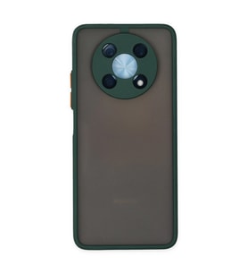 Huawei Nova Y90 Kılıf Montreal Silikon Kapak - Yeşil