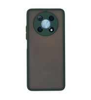 Huawei Nova Y90 Kılıf Montreal Silikon Kapak - Yeşil