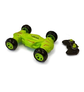 Uzaktan Kumandalı Akrobat Araba - 2.4 GHz Şarjlı Takla Atan, Işıklı ve Müzikli Stunt Oyuncak Araba (28 cm)