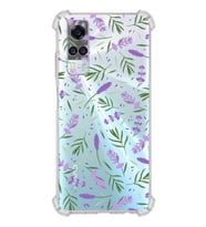 PrintiFy Vivo Y51 ile Uyumlu Water Color 3  Kamera Korumalı Şeffaf  Kılıf