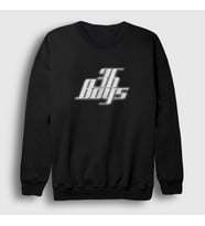 Presmono Unisex Siyah Logo 36 Boys Kreuzberg Sweatshirt 442328tt