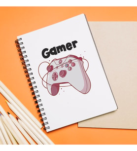 Gamer ( Oyuncu ) Tasarımlı Defter