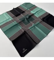 Vissona Twill İpek Eşarp Yeşil IPK4105
