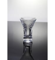Paşabahçe El İmalatı Kristal Çiçek Dekorlu Mini Vazo 1 Adet 653606 17777 (LÜTFEN BOYUTLARI KONTROL EDİNİZ)