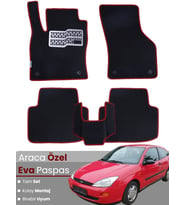 FORD FOCUS 1 (1998-2005) Uyumlu EVA Paspas Tam Set–Araca Özel,Su Geçirmez,Kolay Montaj