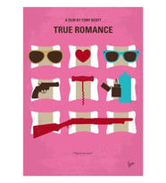 No736- True Romance Tablo Ahşap Poster Dekoratif