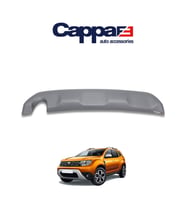 CAPPAFE Dacia Duster Arka Koruma Difüzör Mat Gri 2018 ve Üzeri