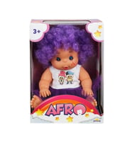 20040 Afro Kıvırcık Saçlı Bebek 23 cm -NessiWorld