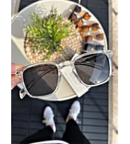 ROYAL EYEWEAR RE982 TRANSPARAN GRİ GÜNEŞ GÖZLÜĞÜ