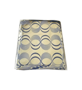 Omeyva Desenli Metalize Hediye Paketi Yapışkanlı Torba Poşet - 10x12 Cm. - 100 Adetlik 1 Paket