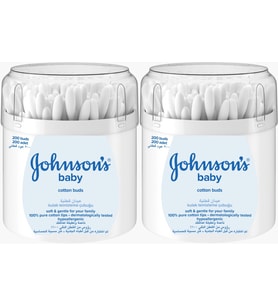 Johnsons Baby Kulak Temizleme Çubuğu 200 Adet (2 Li Set)