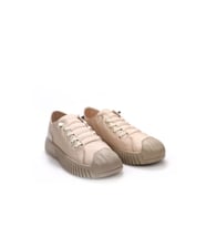Miz Mooz 30131 Kadın Lastikli Paraşüt Kumaş Sneaker Ayakkabı (Bej)