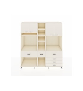 Kronos Dolap 11 Raflı 6 Çekmeceli 4 Kapaklı 220x59x243 Aytaşı-Aytaşı/Aytaşı