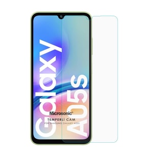 Microsonic Samsung Galaxy A05s Tempered Glass Cam Ekran Koruyucu (Renksiz)