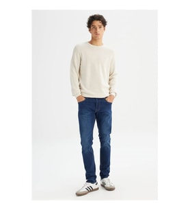 Lee Luke Mavi Erkek Jean Pantolon L71900058317