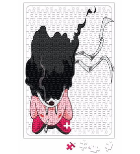 Afro Kirby Puzzle 240 Parça Yapboz