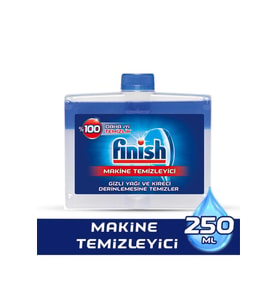 Finish Bulaşık Makine Temizleyici Sıvı 250 Ml Mavi