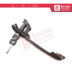 Mercedes Sprinter 1996-2006 Vito W638 VW LT MK2 1996-2005 için Dış Kapı Açma Kolu Anahtarlı A0007601359