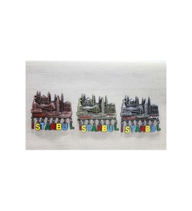 Kişiye Özel Sarkaçlı İstanbul Temalı Magnet
