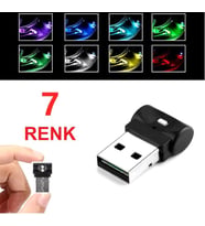 USB Disco Abiyans Led 7 Renkli Mini Led 8cm