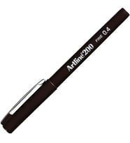 ARTLINE EK-200N FINE LINE PEN 0.4 MM DARK BROWN