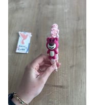 Pembe Ayıcıklı Kız Çocuk Tacı