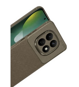 Pilelistore   Xiaomi Redmi Note 15 Pro 4G Auto Focus Karbon Kapak - Kahverengi