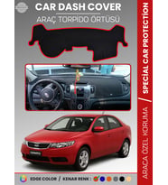 KİA CERATO (2008-2012) Torpido Örtüsü Ön Panel Torpido Koruma Tam Uyum Tam Uyum Kaymaz Kolay Montaj