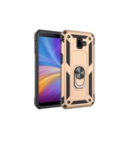 Samsung Galaxy J6 Plus Uyumlu Kılıf Zore Vega Kapak (Gold)